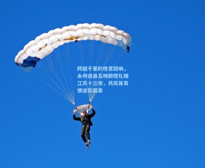 跨越千里的橙意回响，永州道县五吨脐橙礼赠江苏十三市，共筑体育情谊新篇章